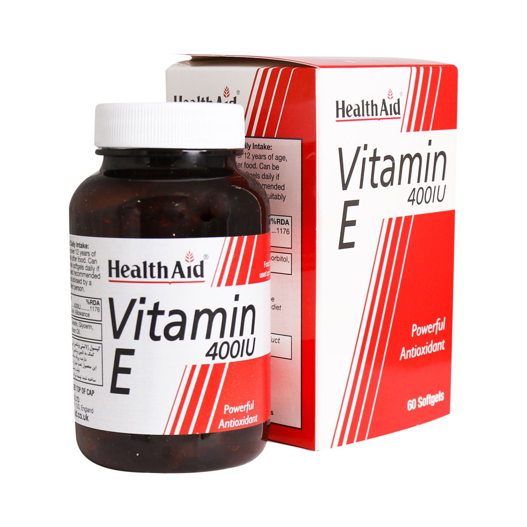 ویتامین ایی هلث اید 400 واحد VITAMIN E 400 IU HEALTH AID