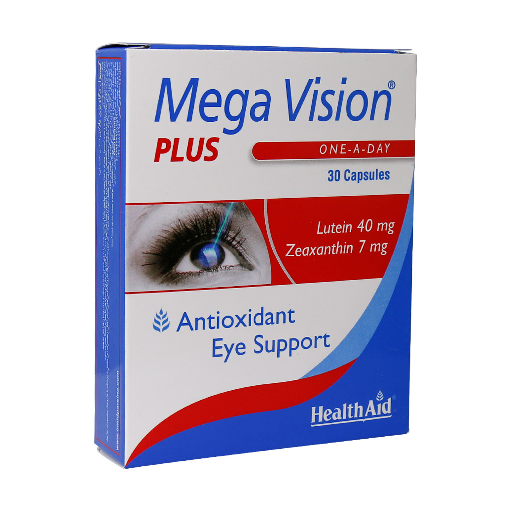 کپسول مگا ویژن پلاس هلث اید MEGA VISION PLUS HEALTH AID