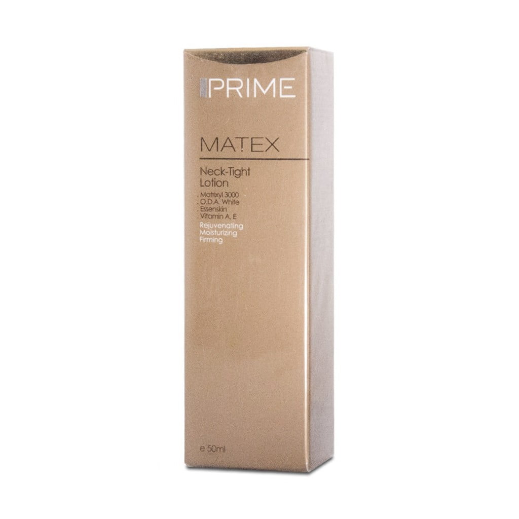 لوسیون ضد چروک گردن پرایمMATEX NECK TIGHT LOTION PRIME