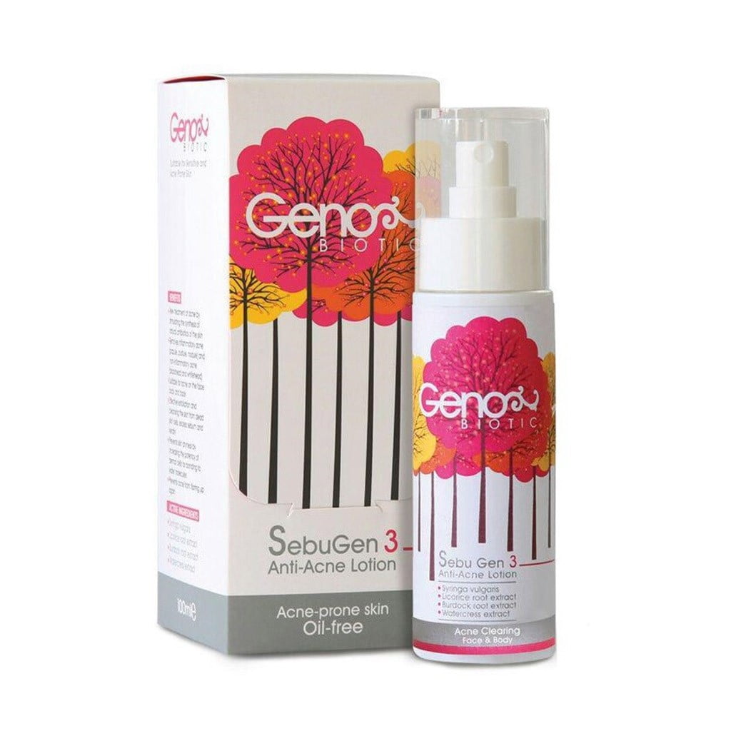 محلول ضد آکنه ژنو بایوتیک SEBUGEN3 ANTI ACNE LOTION GENO BIOTIC