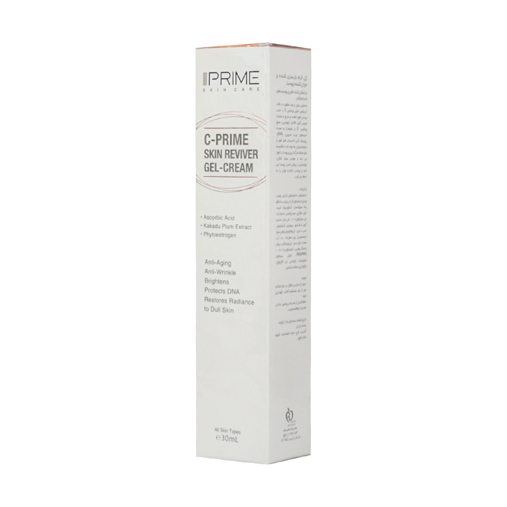 ژل کرم روشن و جوان کننده پوست پرایم C-PRIME SKIN REVIVER GEL PRIME