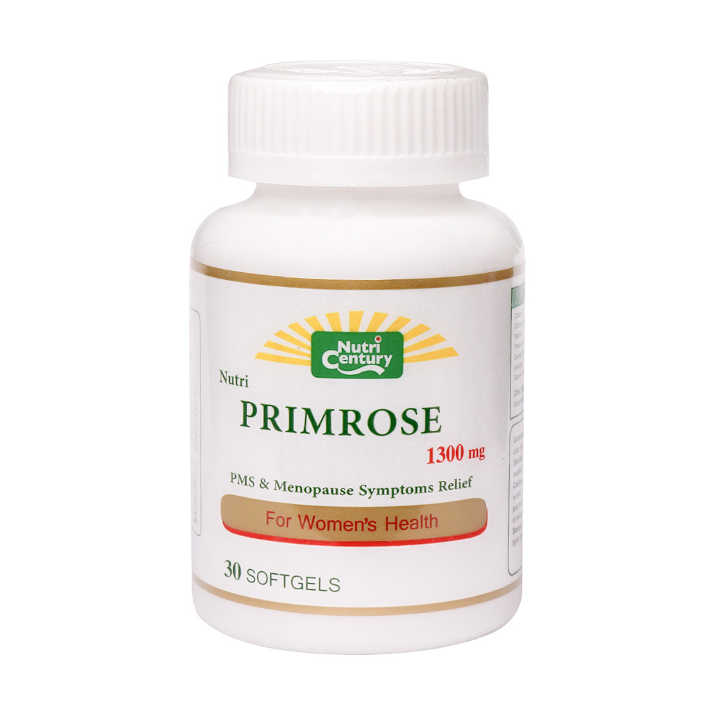 کپسول گیاهی پریم رز نوتری سنتری NUTRI PRIMROSE NUTRI CEENTURY