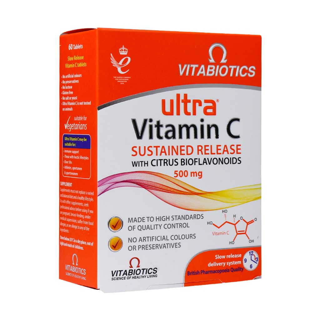 قرص اولترا ویتامین C ویتابیوتیکس ULTRA VITAMIN C