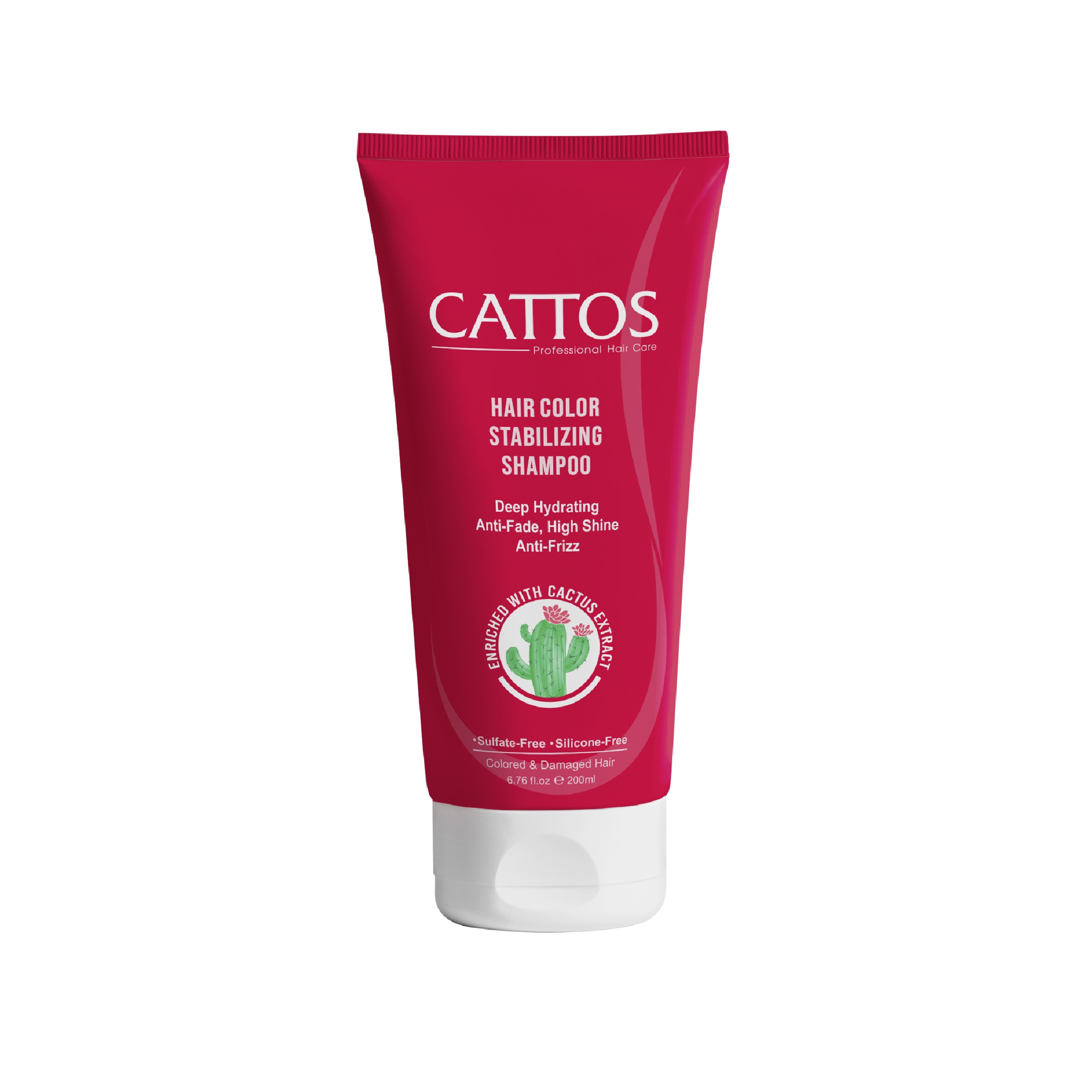 شامپو مو رنگ شده کاتوس CATTOS HAIR COLOR STABILIZING SHAMPOO