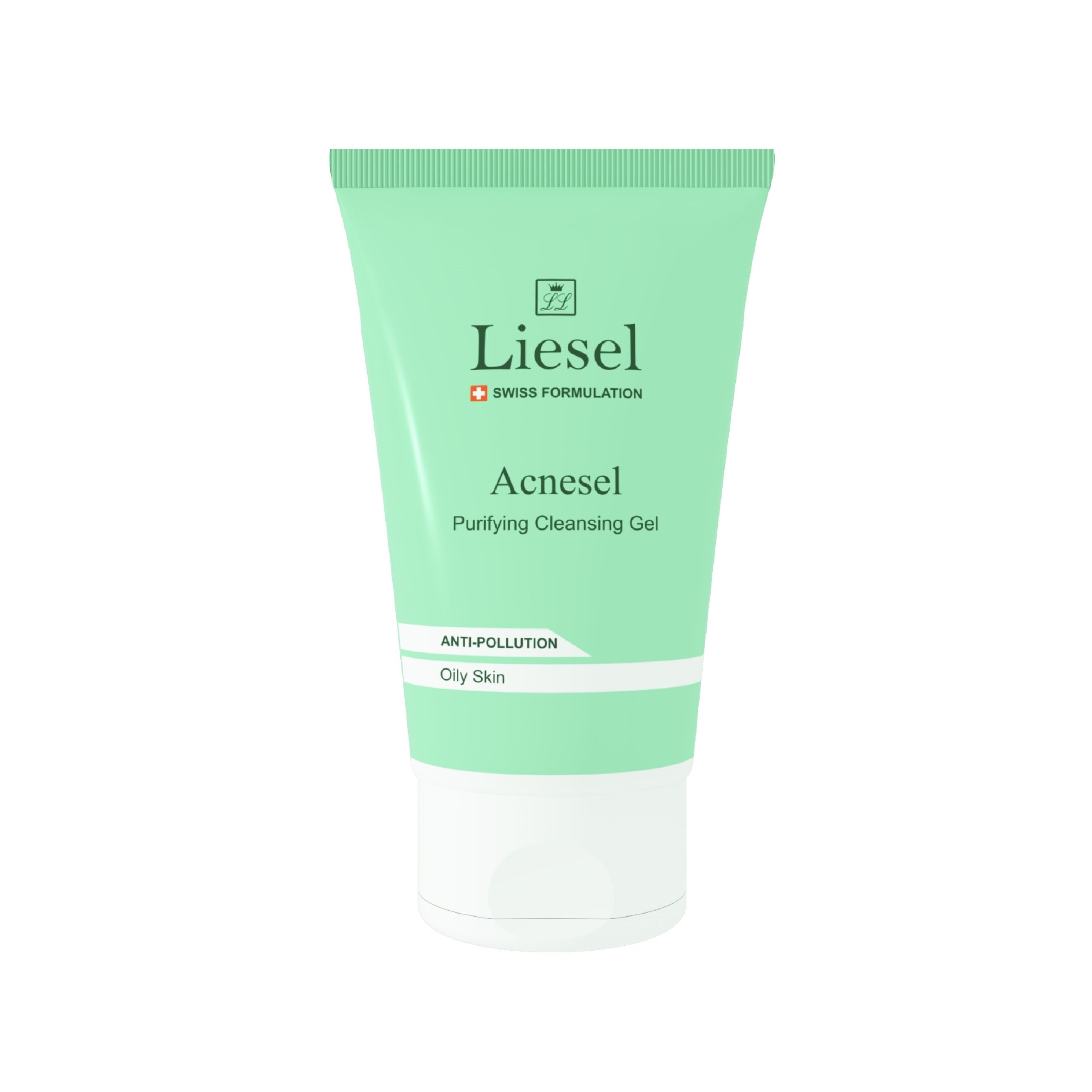 ژل شستشوی پوست چرب آکنه سل لایسل LIESEL ACNESEL PURIFYING CLEANSING GEL