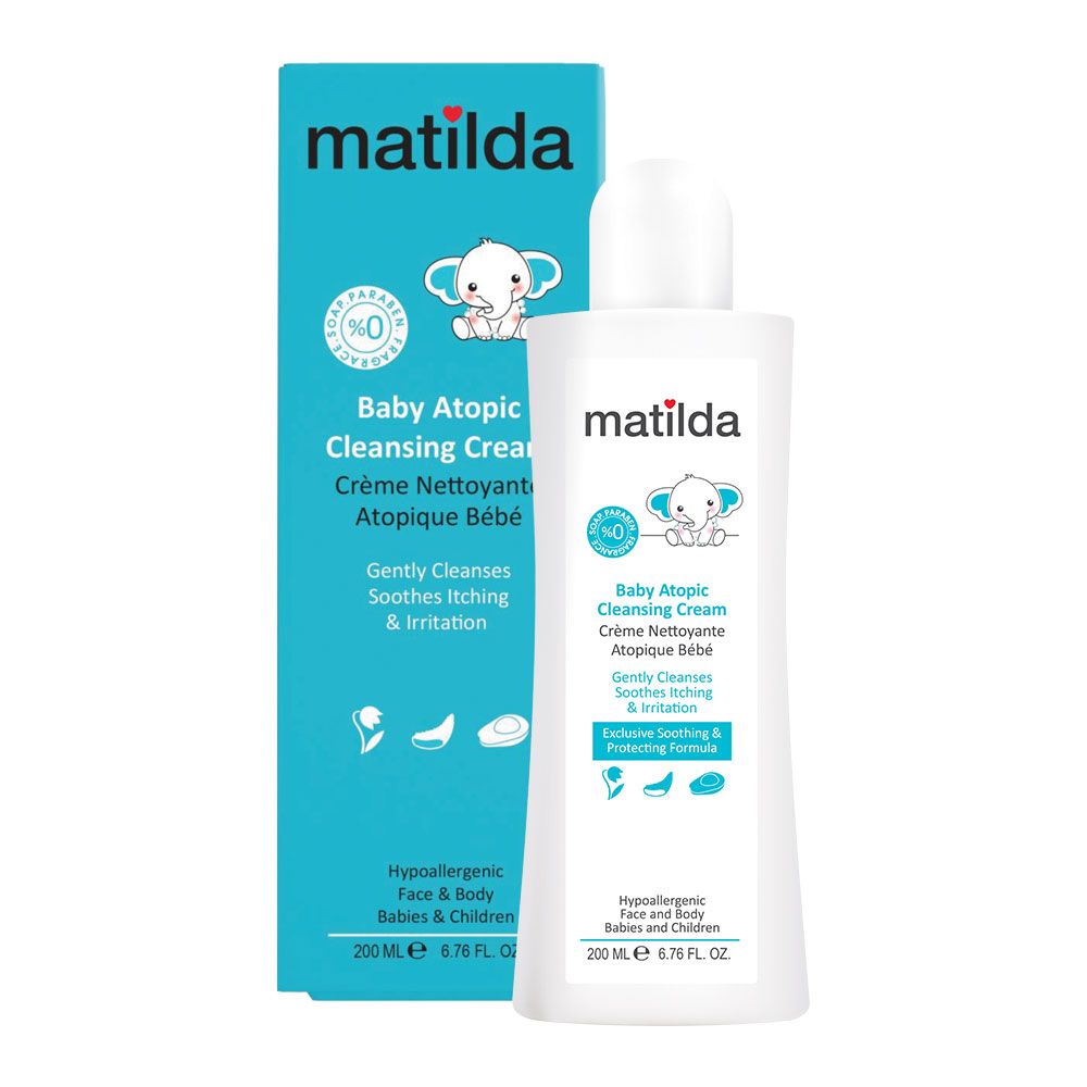 پاک کننده کرمی آتوپیک کودک ماتیلدا BABY ATOPIC CLEANSING CREAM MATILDA