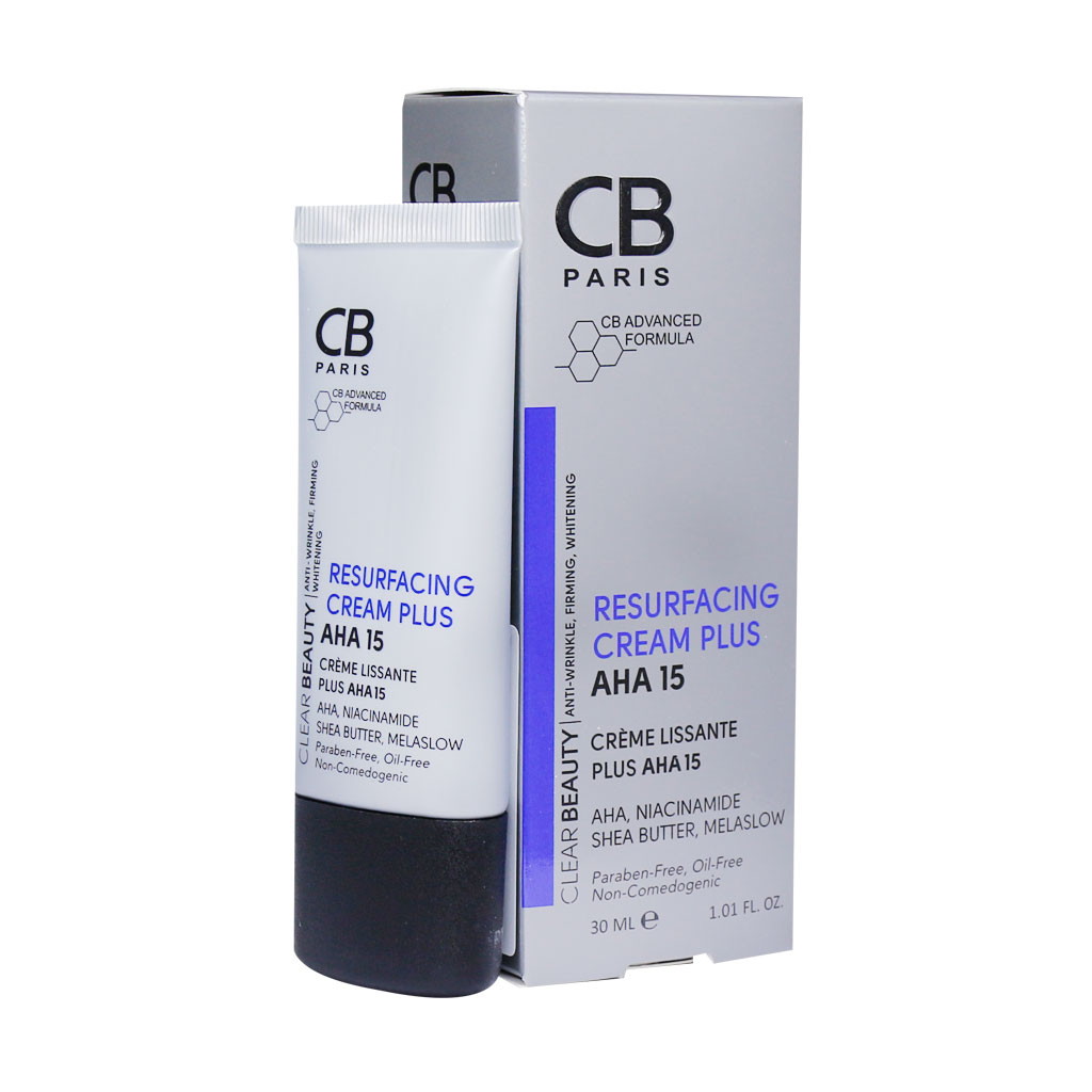 کرم لایه بردار AHA 15 درصد سی بی CB PARIS RESURFACING CREAM PLUS AHA 15 PERCENT