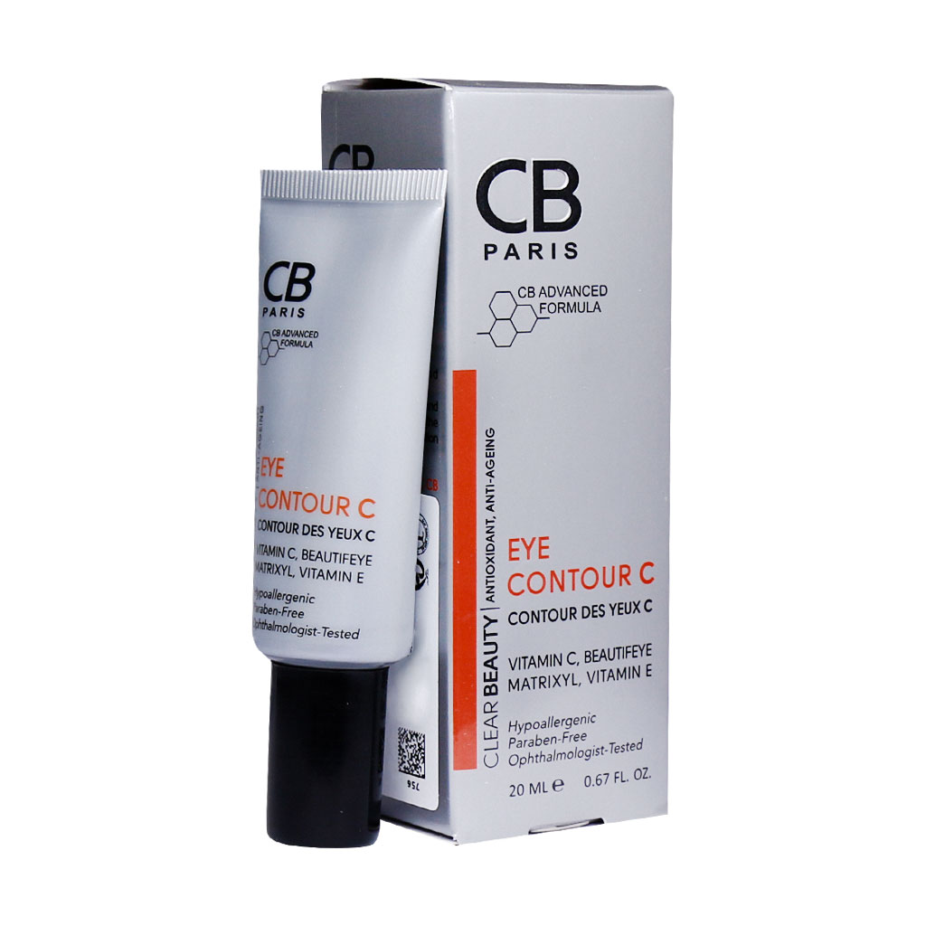 کرم روشن کننده دور چشم حاوی ویتامین C سی بی CB PARIS EYE CONTOUR C CREAM