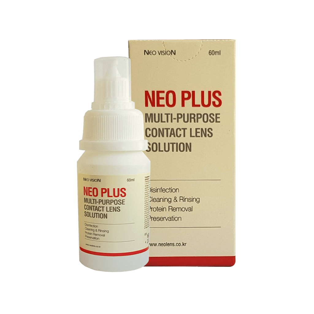 محلول شستشوی لنز نئو پلاس نئو ویژن NEO VISION NEO PLUS CONTACT LENS SOLUTION