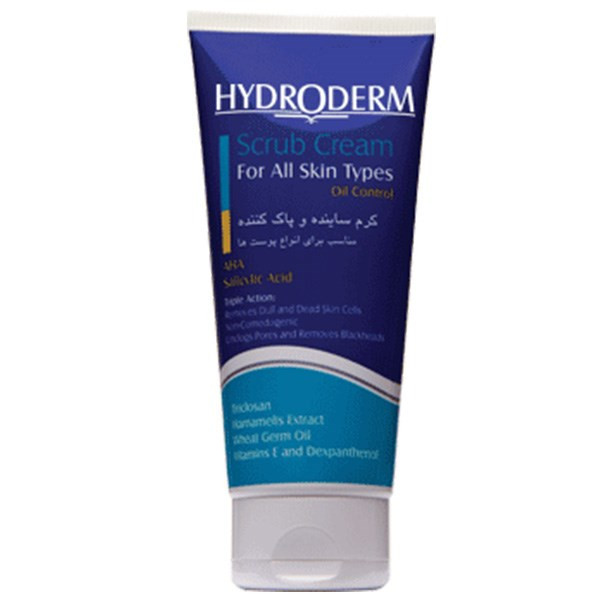 کرم ساینده و پاک کننده مناسب برای انواع پوست هیدرودرم HYDRODERM SCRUB CREAM