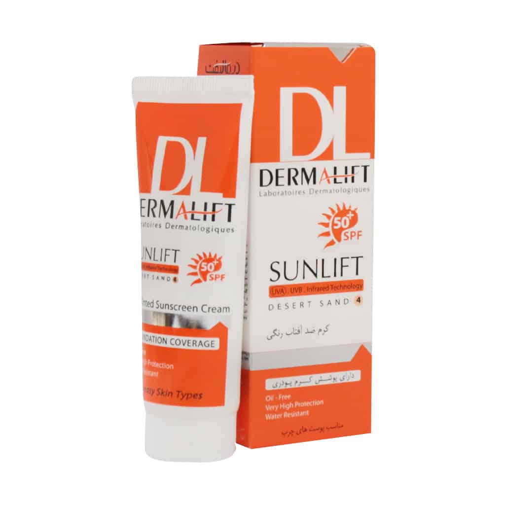 کرم ضد آفتاب SPF50 پوست چرب درمالیفت