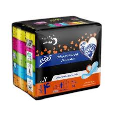 نوار بهداشتی مسافرتی تافته ویژه شب مخصوص پوست حساس