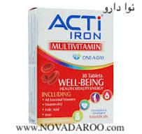 قرص اکتی آیرون ابیان دارو ۳۰ عددی