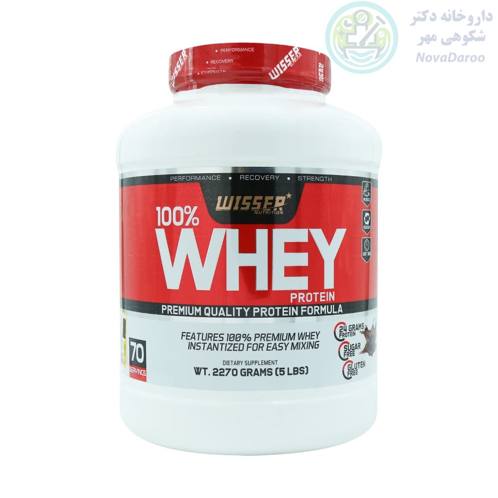 پودر پروتئین وی ویثر ۲۲۷۰ گرم شکلاتی