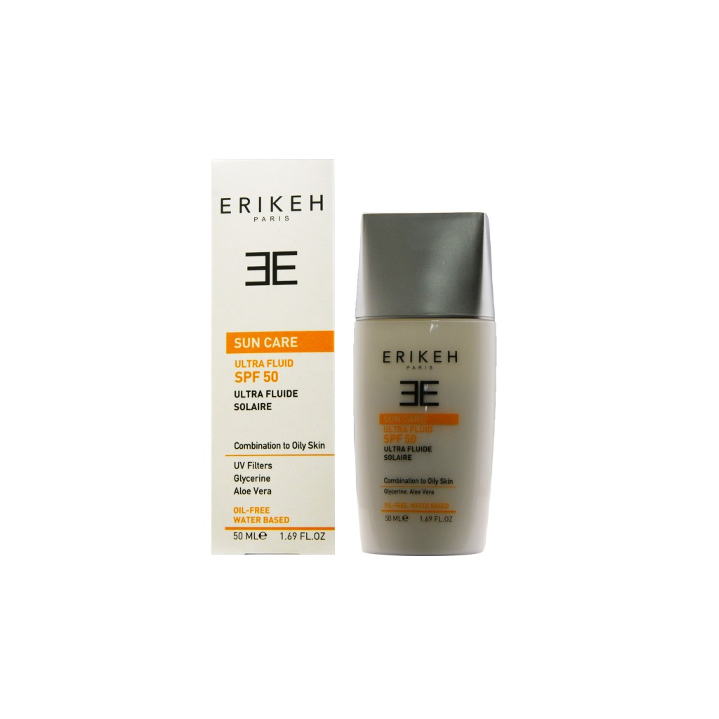 فلوئید ضدآفتاب فاقد چربی پوست مختلط و چرب اریکه (SPF50)