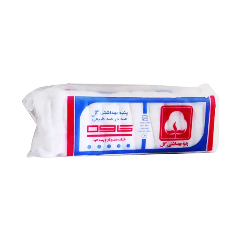 پنبه بهداشتی گل وزن ۱۰۰ گرم