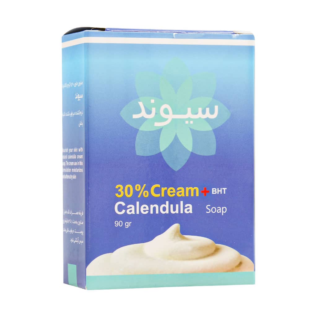 صابون کرم دار ۳۰ درصد سیوند حاوی کالاندولا...
